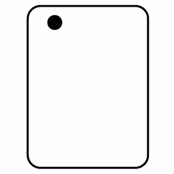 Rectangle 24 Key Tag - Spot Color