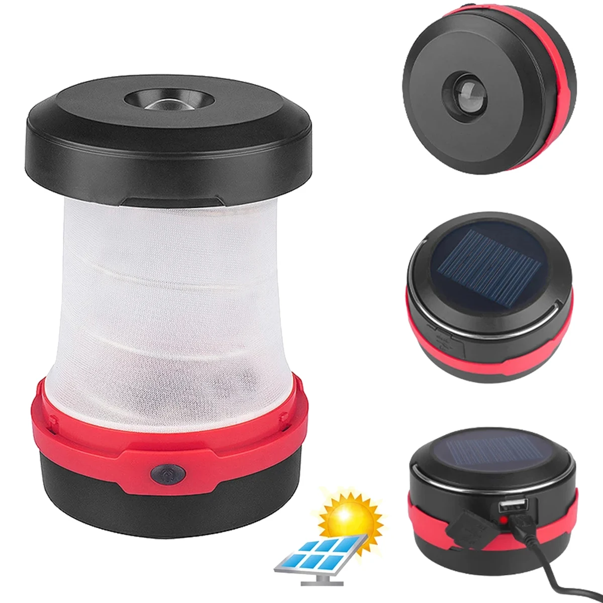 Retractable Solar Camping Light 1