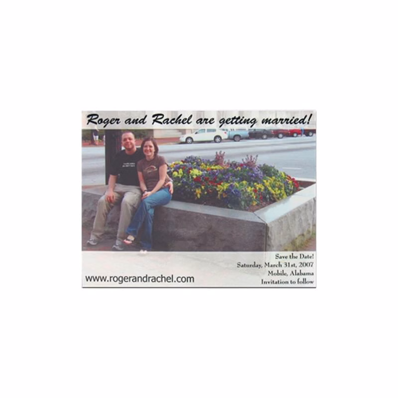 3.5" x 4" Calendar Magnet - 20mil