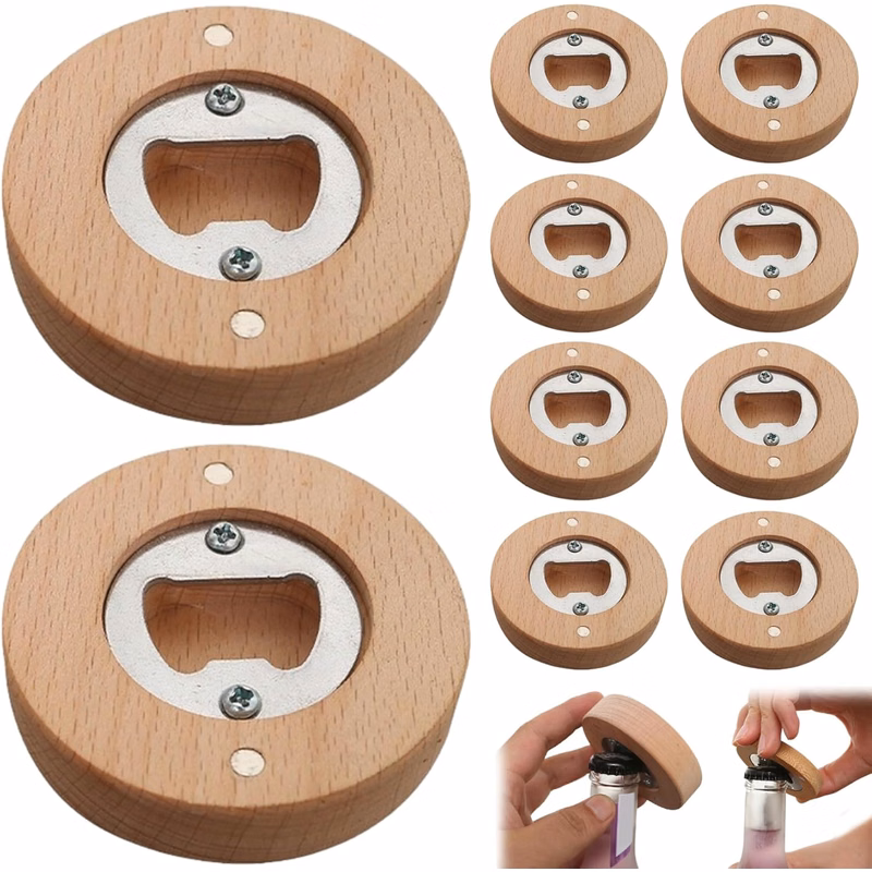 Bamboo Bottle Opener