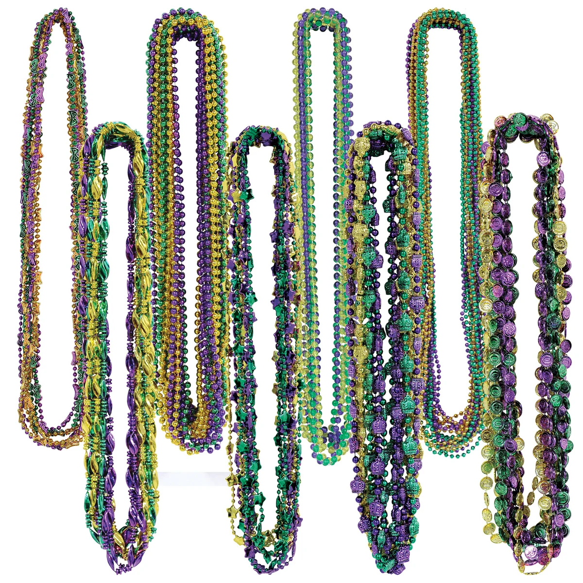 Mardi Gras Bead Assortment 1