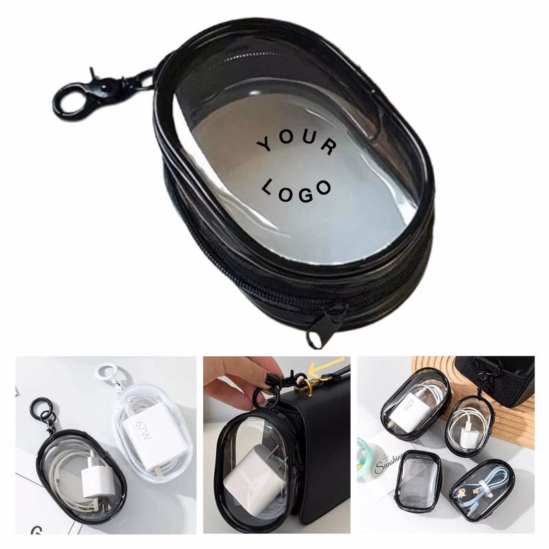 PVC Keychain Mini Gadget Storage Box