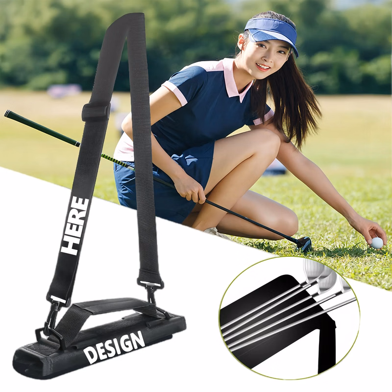 Portable Lightweight Golf Club Carry Bag Adjustable Strap