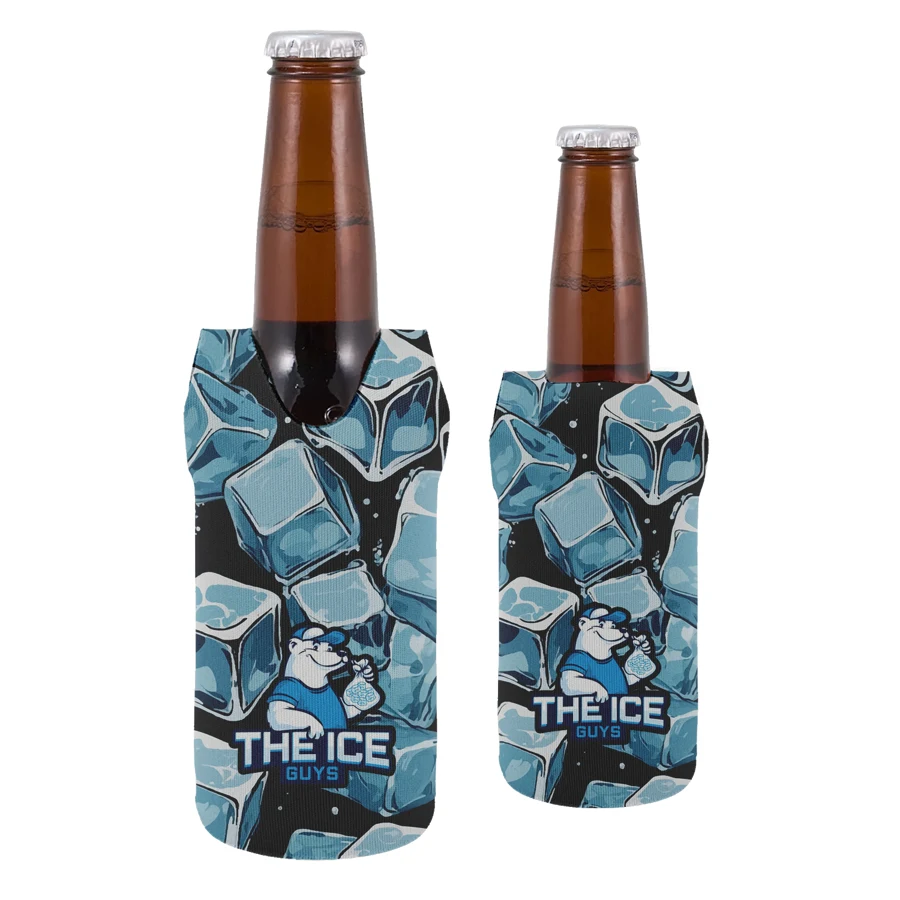 Sublimation Vest Shaped Collapsible 12 Oz Bottle Kooler - 1