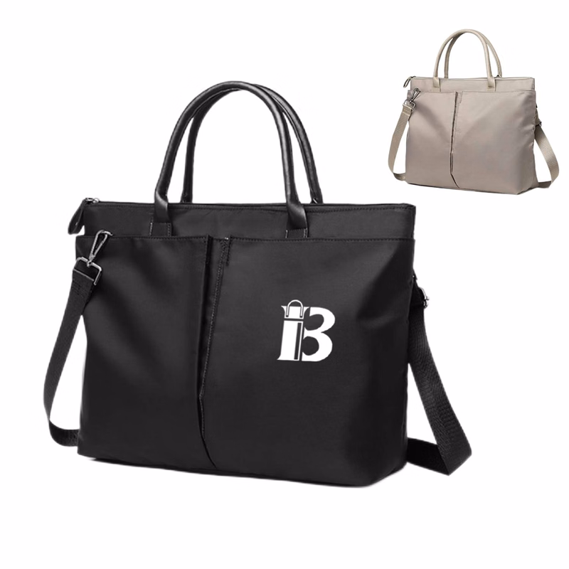 Business Oxford Cloth Briefcase Crossbody Bag