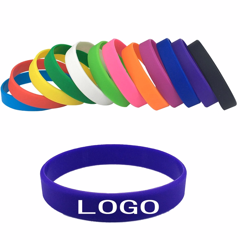 Silicone Wristband w/Debossed Logo