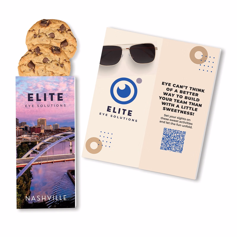 Full-Color Custom Sweeter Cards with Chocolate Chip Cookies