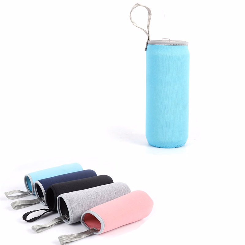14oz Neoprene Insulated Collapsible Drink Bottle Covers Carrier