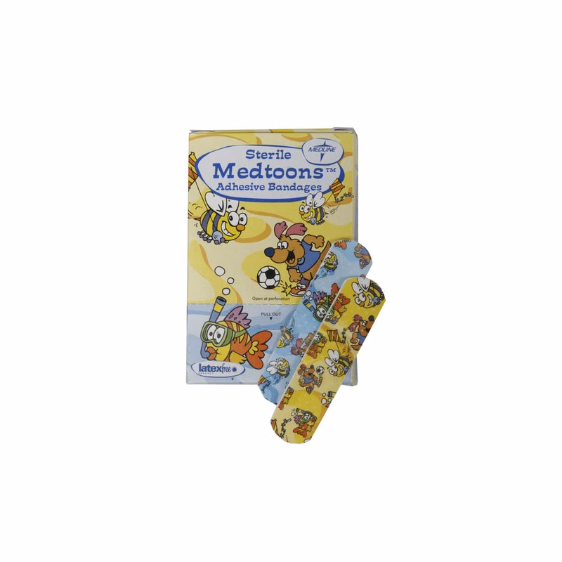 CURAD Kid's Bandages - PUP Quiz Pals 3/4" x 3" 50 Pack