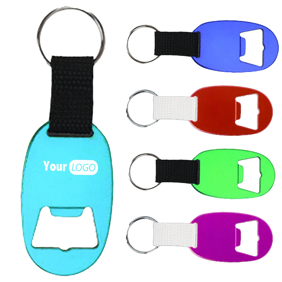 Aluminum Multifunctional Keychain Bottle Opener 1