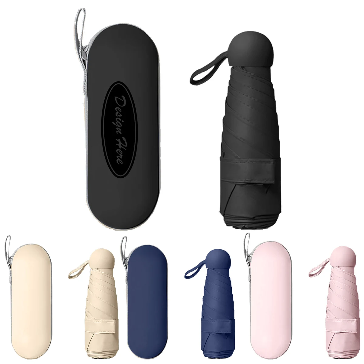 Stylish Capsule Umbrella: Portable and Practical 1