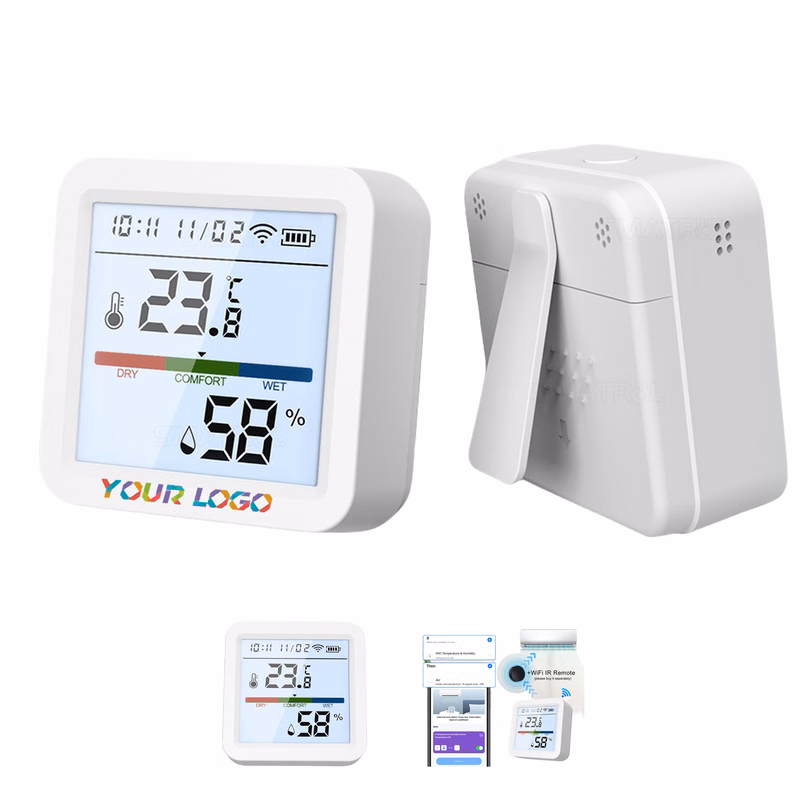 Smart WiFi Temperature Humidity Monitor