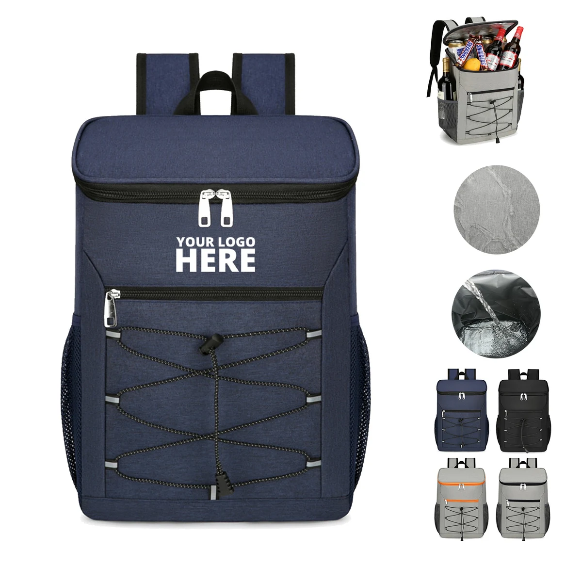 25L Oxford Cloth Cooler Backpack 1