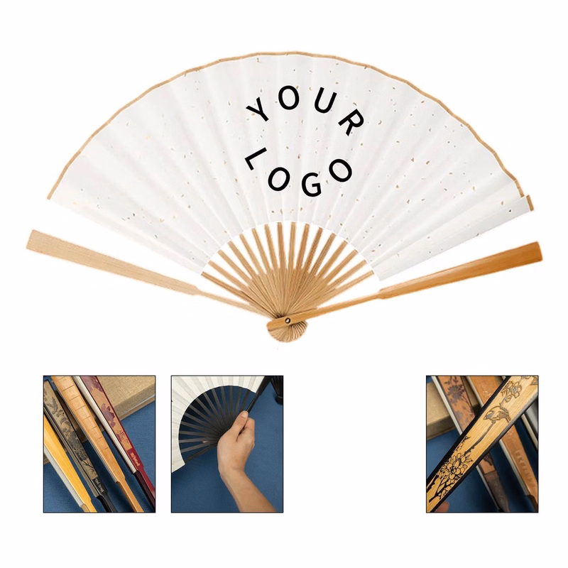 Portable Paper Hand Fan with Classic Design