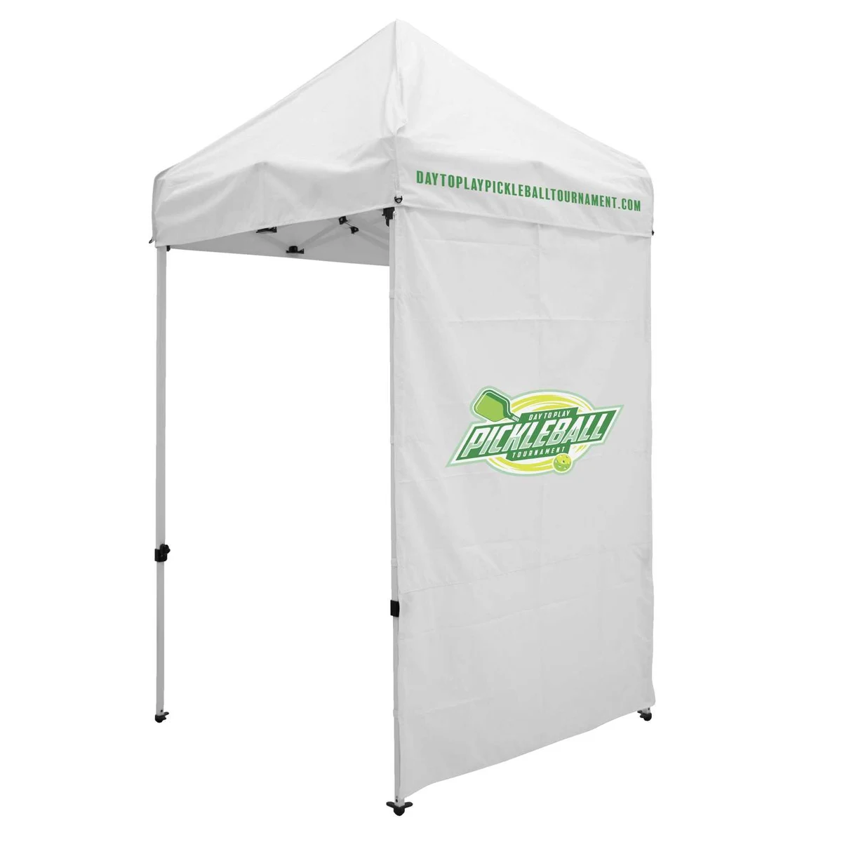 5' Economy Tent Full Wall (Full-Color Imprint) 1