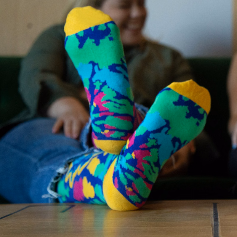 Cotton Book Club Socks - Literary-Inspired Comfort for Avid Readers - American Made