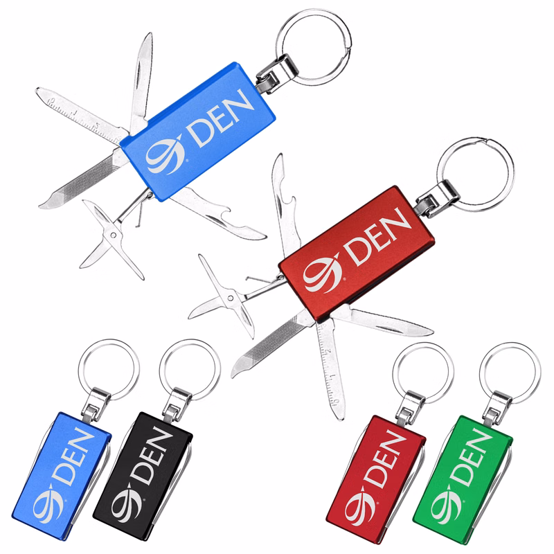 Multi-functional Tool w/ Key Ring
