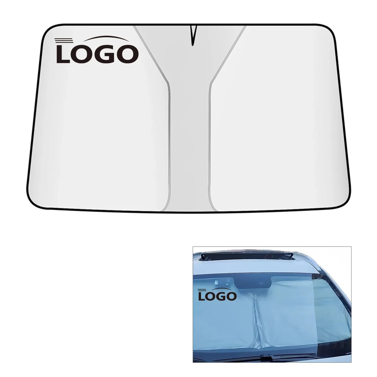 Car Front Windshield Sunshade And Heat Insulation Panel 1