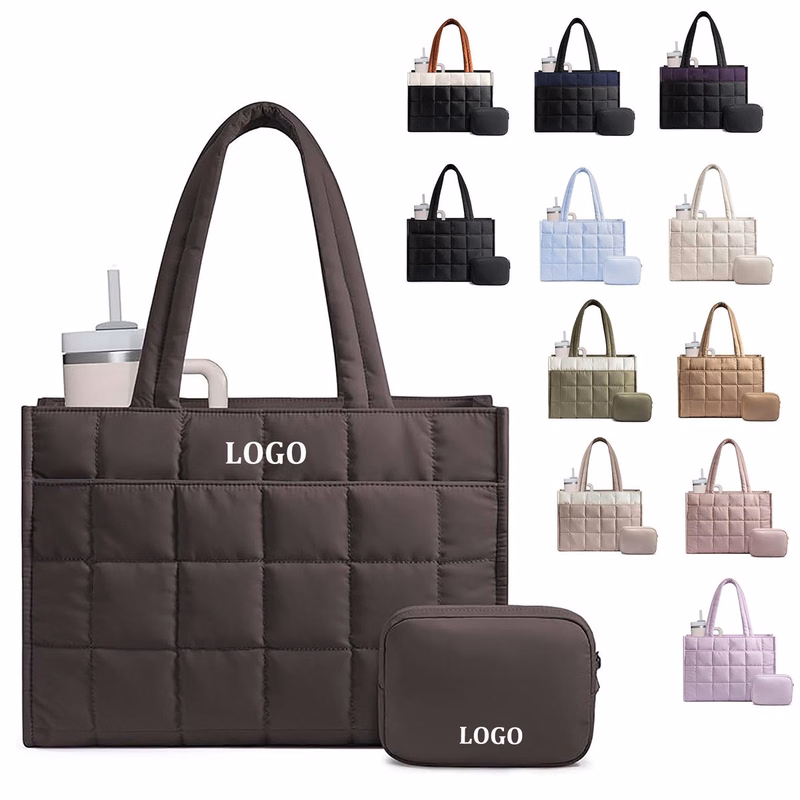 Puffy Laptop Tote Bag