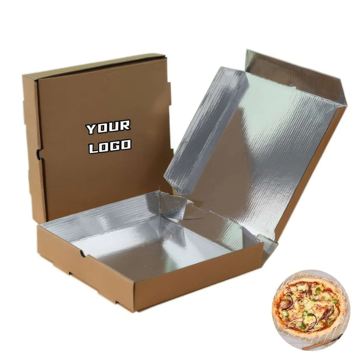 Custom Aluminum Foil Pizza Box 1
