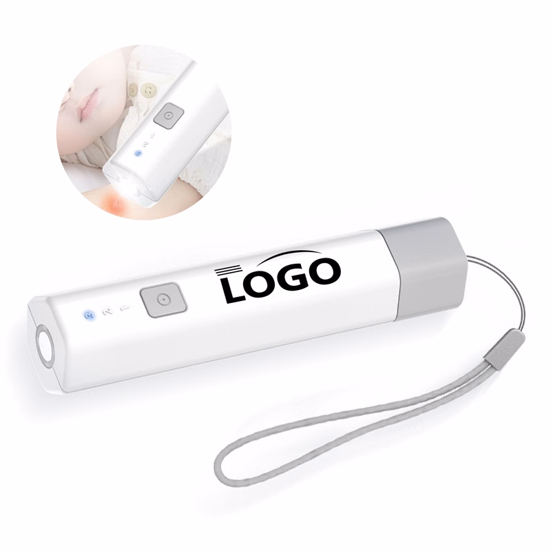 Electric physical anti-itch pen made of ceramic and ABS