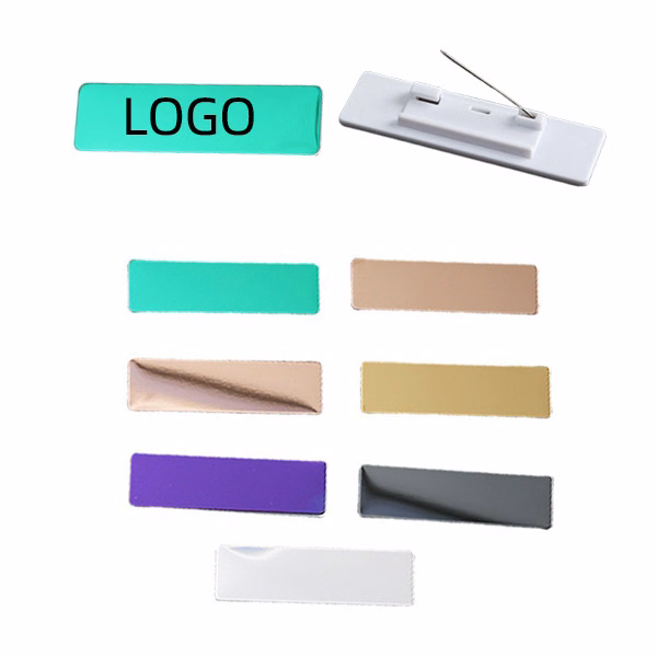 Stainless steel Name Badge