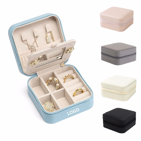Small Travel Jewelry Box Organizer