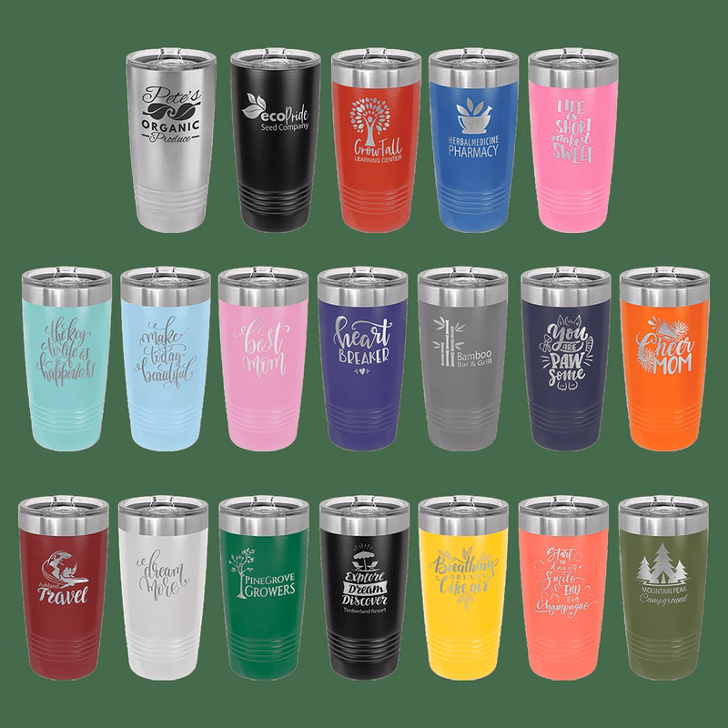 Polar Camel 20 oz. Ringneck Insulated Tumbler w/ Slider Lid