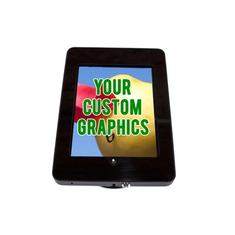 Tablet Display Tabletop - Black Hardward Only 1