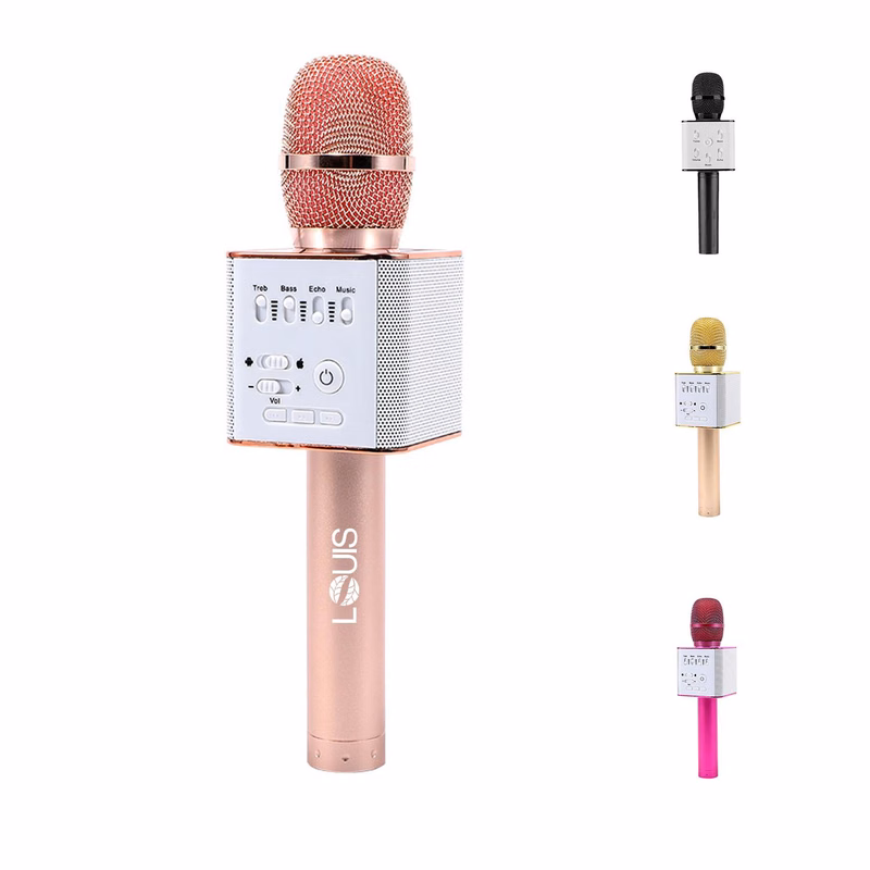 All-in-One Bluetooth Karaoke Microphone & Speaker