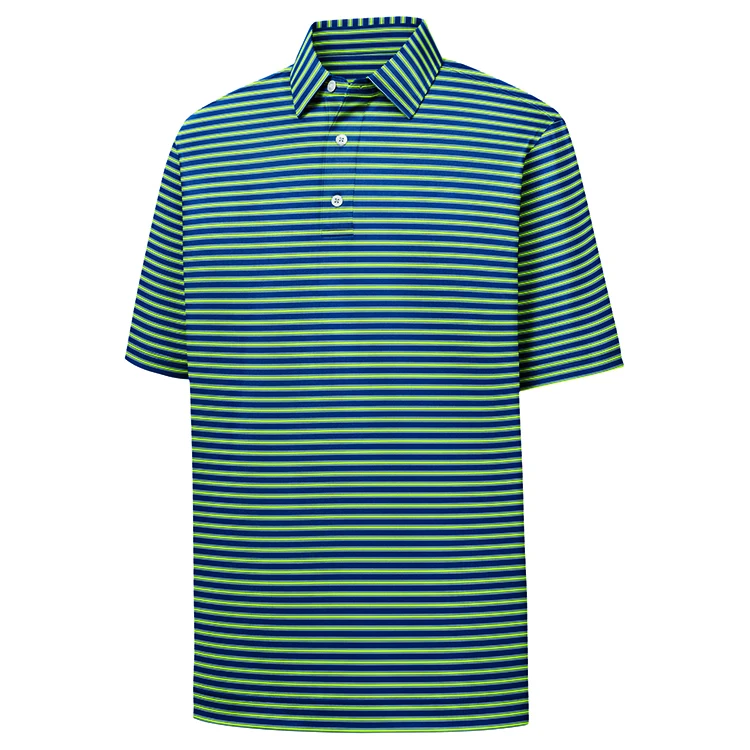 FootJoy ProDry Performance Stretch Lisle Pinstripe Polo 1