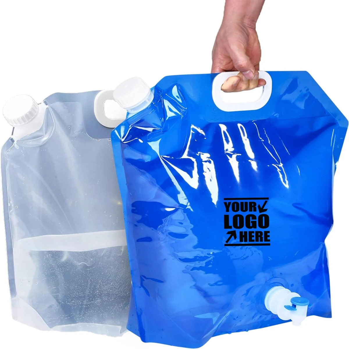 5L Outdoor Portable Folding Water Bag Collapsible Water Tank 1
