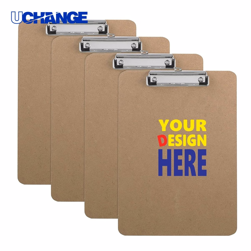 Hardboard Clipboard with Flat Clip