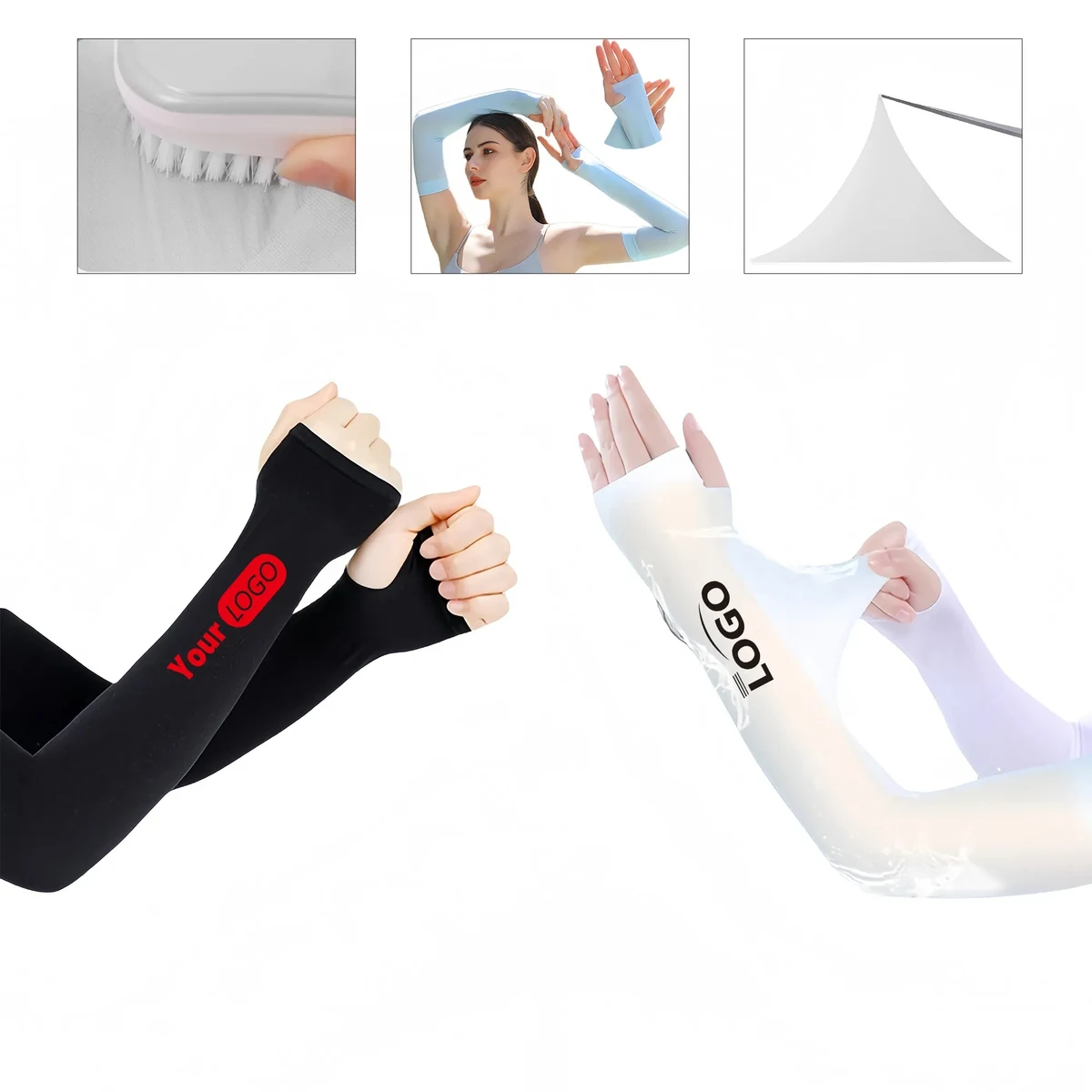 Sun Protective Sleeve With UPF 50+ Hand Coverage For Outdoor 1