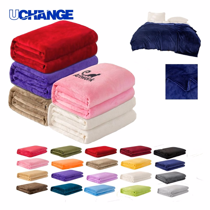 Ultra-Soft Flannel Blanket for Home, Office, and Travel