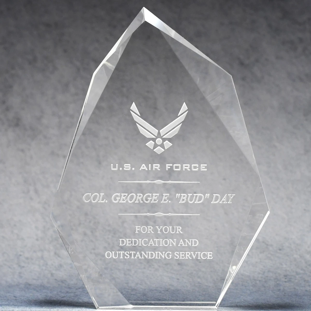 Multi-Faceted Optic Crystal Award 1