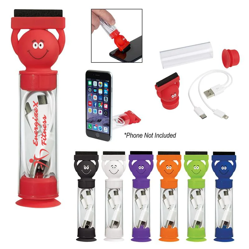Screen-Cleaning Three-In-One Charging Companion Set 1