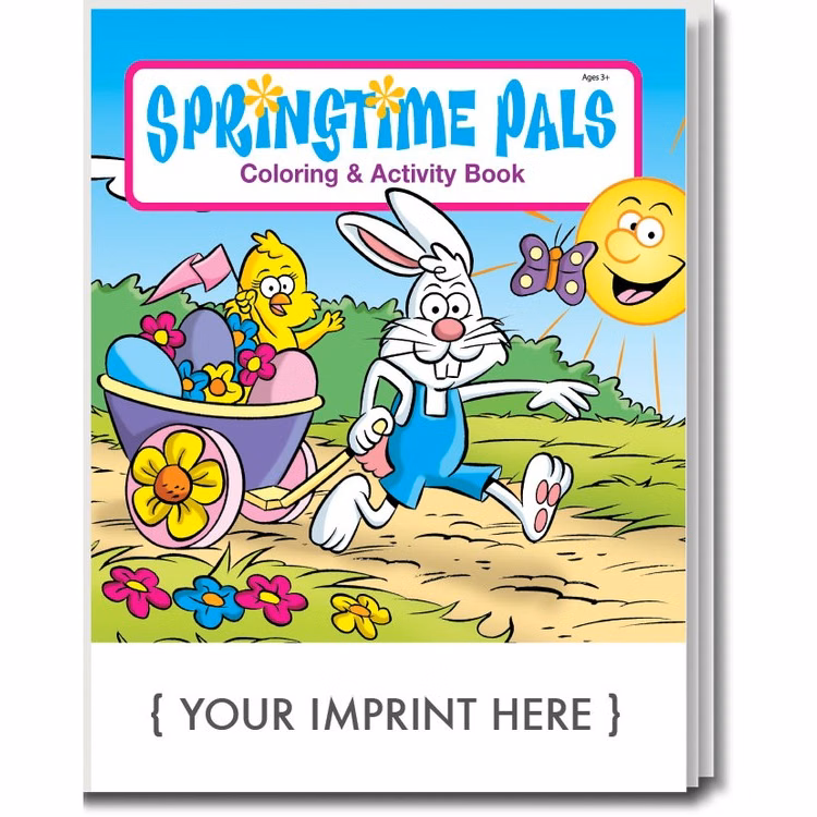 COLORING BOOK - Springtime Pals Coloring & Activity Book