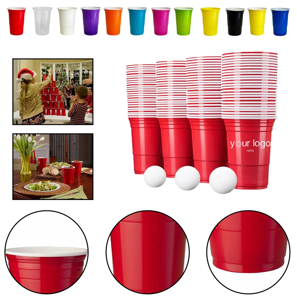 16OZ Party Solo Cold Cup 1
