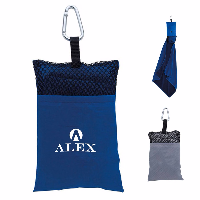 Cooling Towels With Mesh Storage Bag
