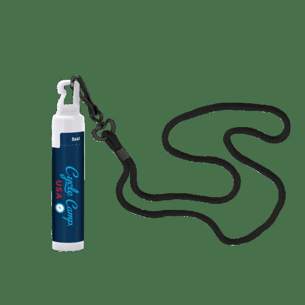 Economy Lip Balm with Cord Lanyard 1