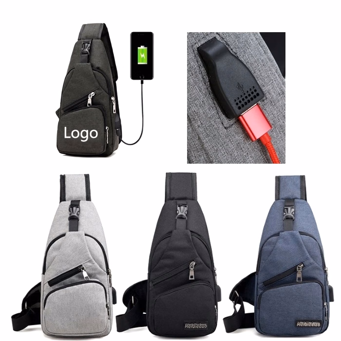 Backpack with Built-in USB Port