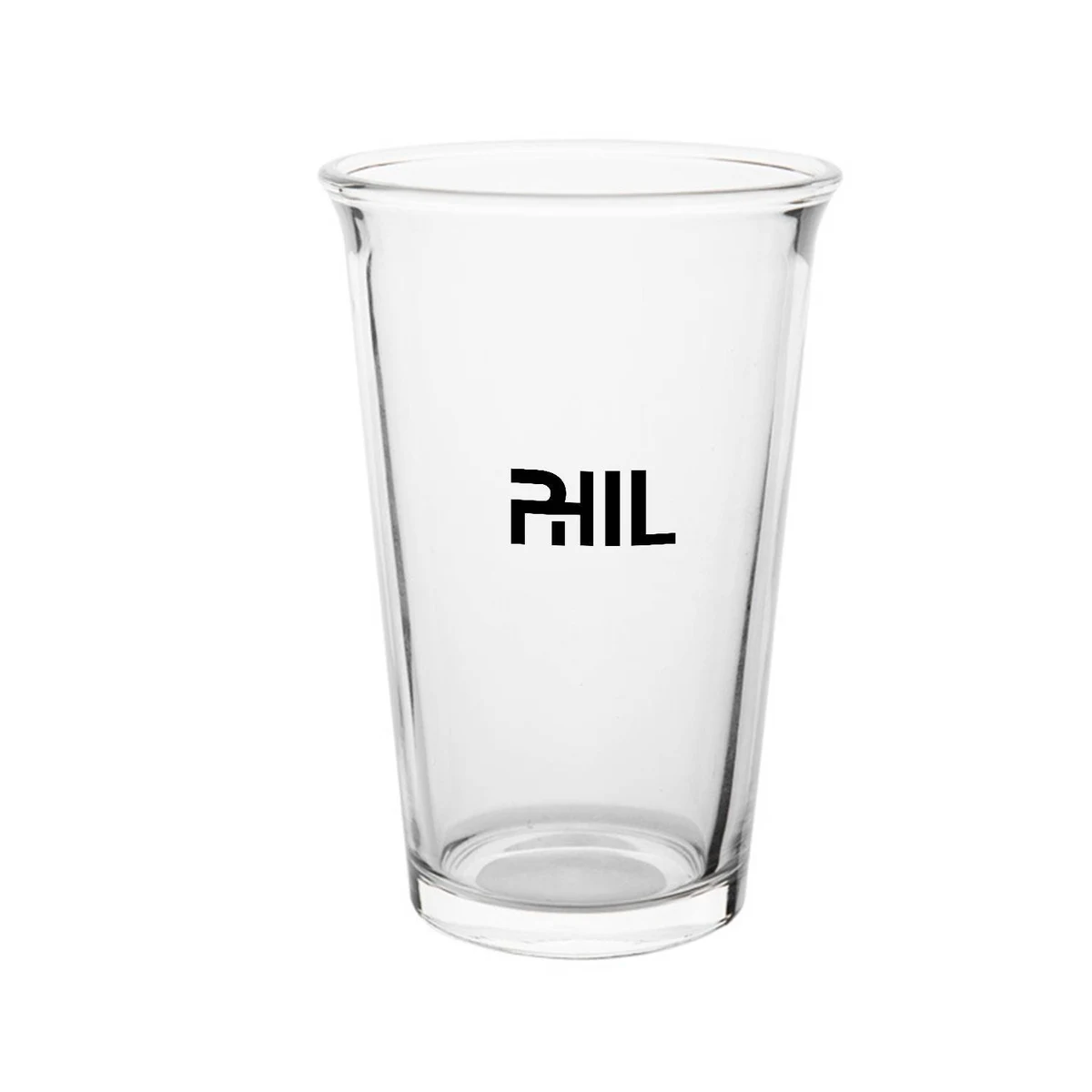 12oz Clear Glass Water Cup 1