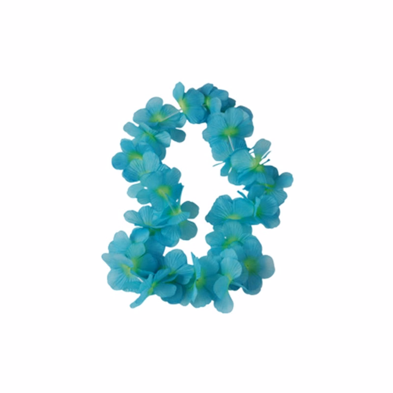 Petal Leis - Turquoise 36"