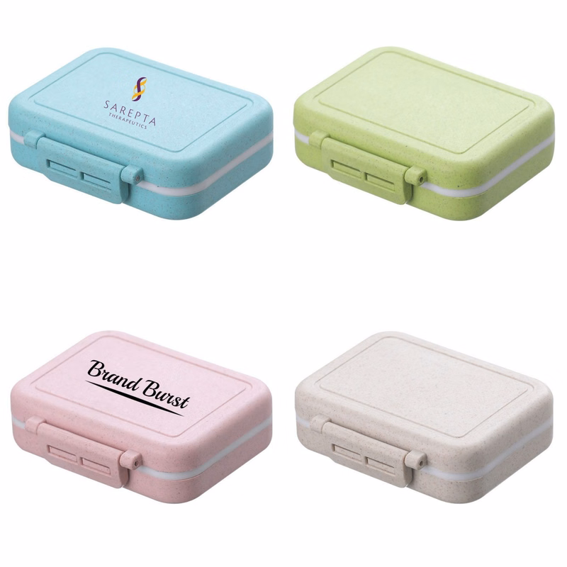 Pill Organizer With 3 Removable Compartments