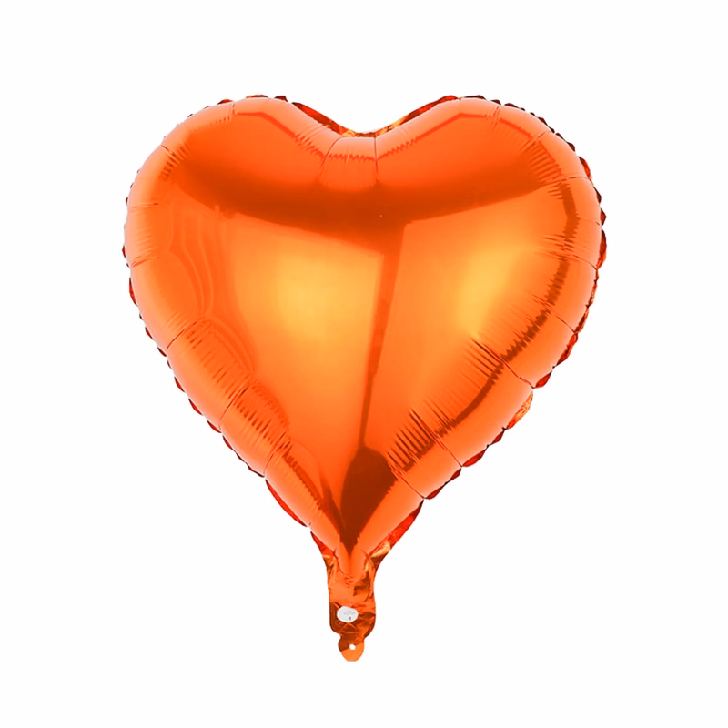 18" Love-Shaped Aluminum Film Balloon