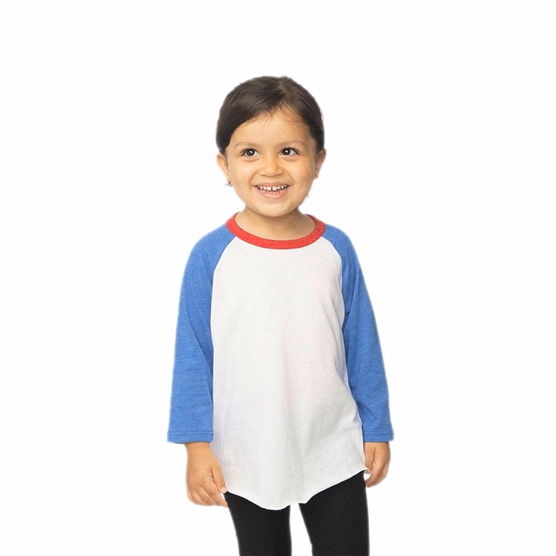 Toddler Americana Raglan Baseball Shirt