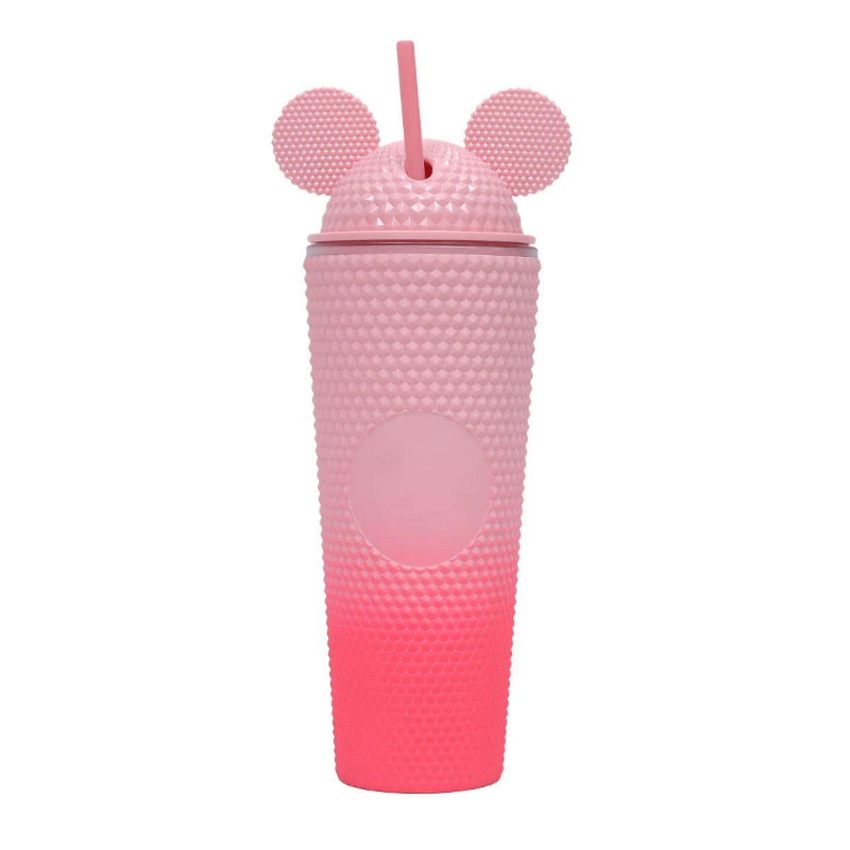 24 oz Gradient Durian Cup With Cat Earmuffs 1