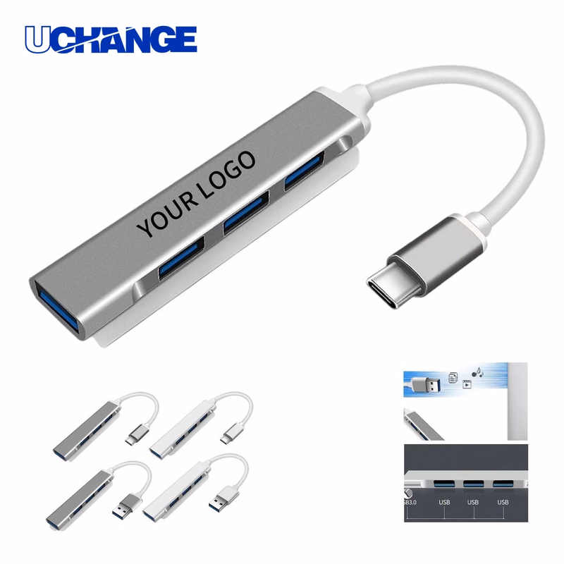 USB Hub Adapter with 4 Ports for Reliable Connectivity