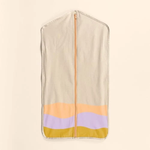SUGAR BRITCHES YOUTH GARMENT BAG - NATURAL CANVAS 1